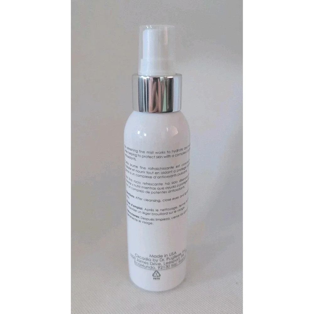 Circadia Blueberry & White Tea Hydrating Facial Mist 4 f. oz. - No Box -EXP 3/27